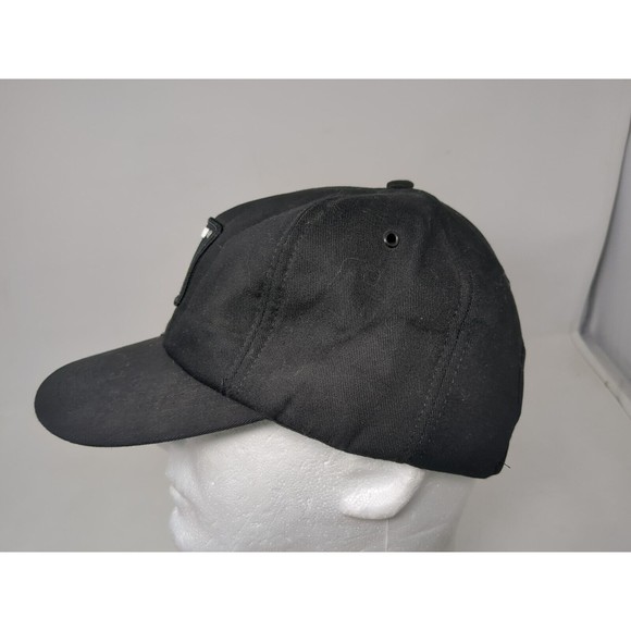 Cat Lift Trucks Patch Baseball Hat Cap Snapback Made In USA Caterpillar VTG 80s - Picture 3 of 10